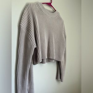 H&M Large Cropped Sweater